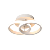 Ceiling Light with LED Round Modern Metal | Verano