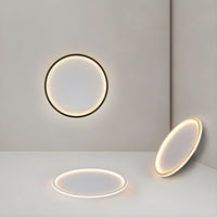 Ceiling Light with LED Round Nordic Modern Flush Mount | Aerivo