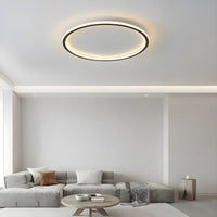Ceiling Light with LED Round Nordic Modern Flush Mount | Aerivo