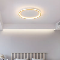 Ceiling Light with LED Round Nordic Modern Flush Mount | Aerivo
