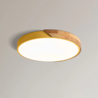 Ceiling Light with LED Scandinavian Wood Design | Norvian