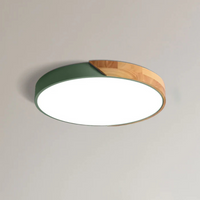 Ceiling Light with LED Scandinavian Wood Design | Norvian