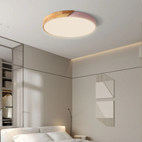 Ceiling Light with LED Scandinavian Wood Design | Norvian