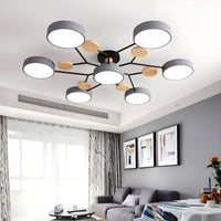 Ceiling Light with LED Semi Flush Mount Modern Living Room | Macora