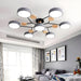 Ceiling Light with LED Semi Flush Mount Modern Living Room | Macora