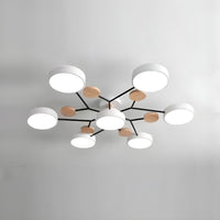 Ceiling Light with LED Semi Flush Mount Modern Living Room | Macora