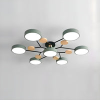 Ceiling Light with LED Semi Flush Mount Modern Living Room | Macora
