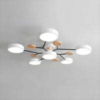 Ceiling Light with LED Semi Flush Mount Modern Living Room | Macora 