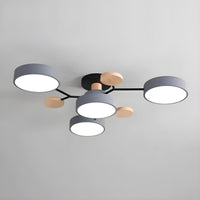 Ceiling Light with LED Semi Flush Mount Modern Living Room | Macora