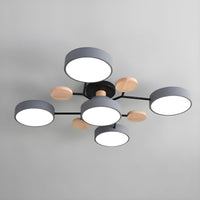 Ceiling Light with LED Semi Flush Mount Modern Living Room | Macora