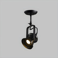 Ceiling Light with Metal Spotlight Industrial Style | Norvix