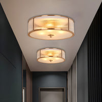 Ceiling Light with Opaline Glass Colonial Style | Fluvina