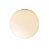Ceiling Light with White Globe Modern Flush Mount | Lorven