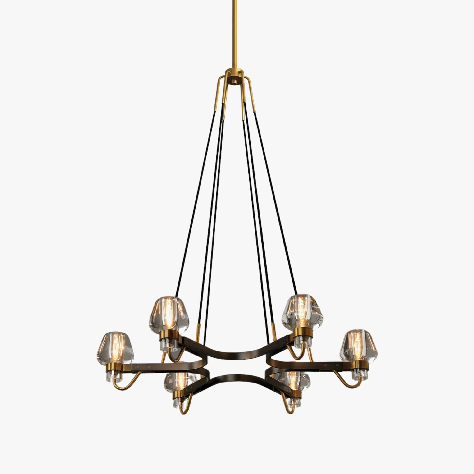 Chandelier Brass Frame for Modern Interiors | Montaro