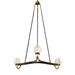 Chandelier Brass Frame for Modern Interiors | Montaro