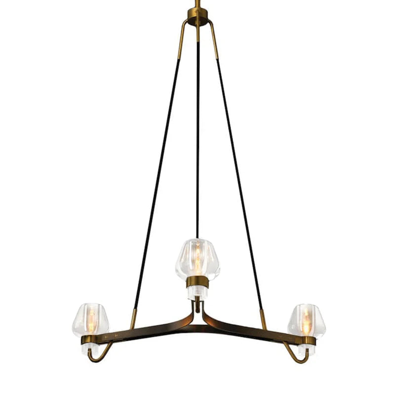 Chandelier Brass Frame for Modern Interiors | Montaro