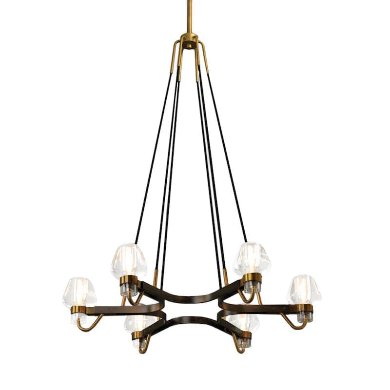 Chandelier Brass Frame for Modern Interiors | Montaro