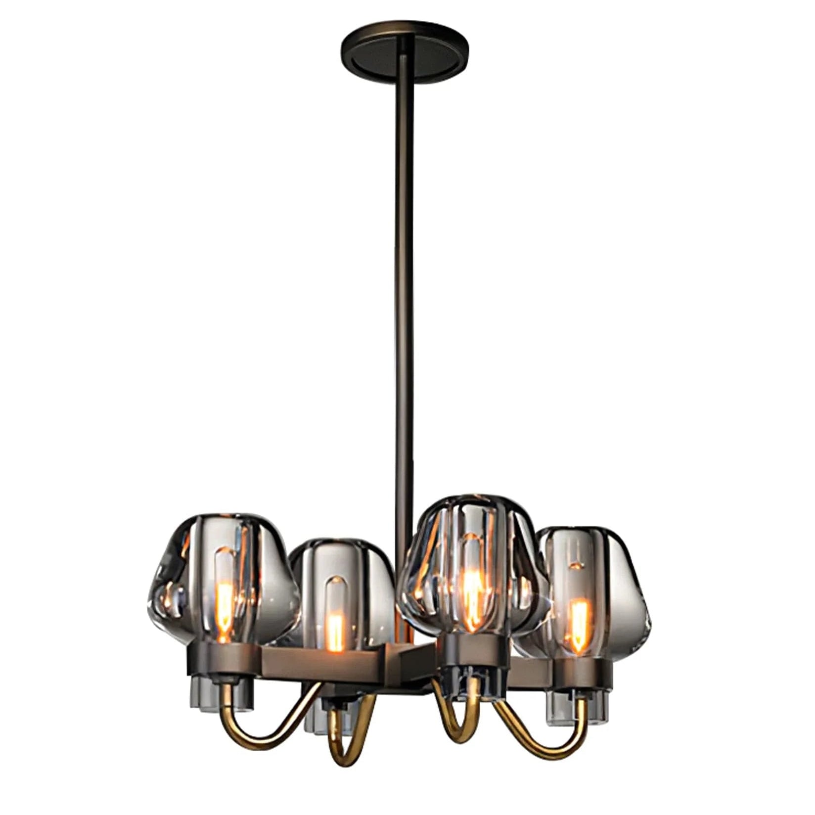 Chandelier Brass Frame for Modern Interiors | Montaro