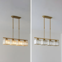Chandelier Glass Multi-Head Modern Dining Light | Jorica