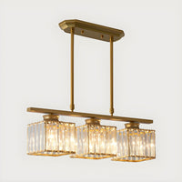 Chandelier Glass Multi-Head Modern Dining Light | Jorica