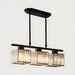 Chandelier Glass Multi-Head Modern Dining Light | Jorica