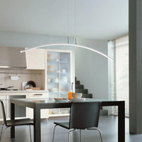 Chandelier LED Arc Plastic for Dining Interiors | Osbelle