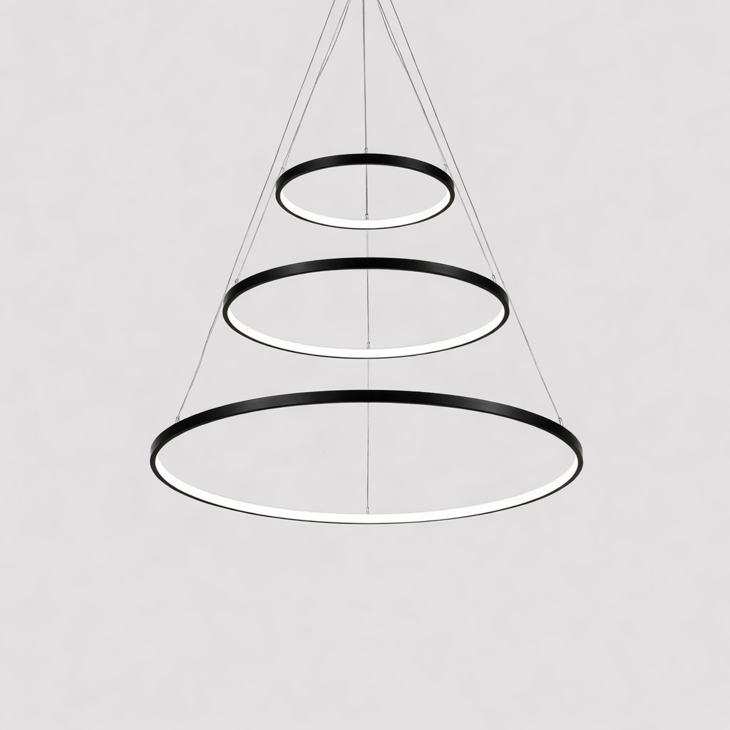 Chandelier LED Rings in Modern Design | Narexa