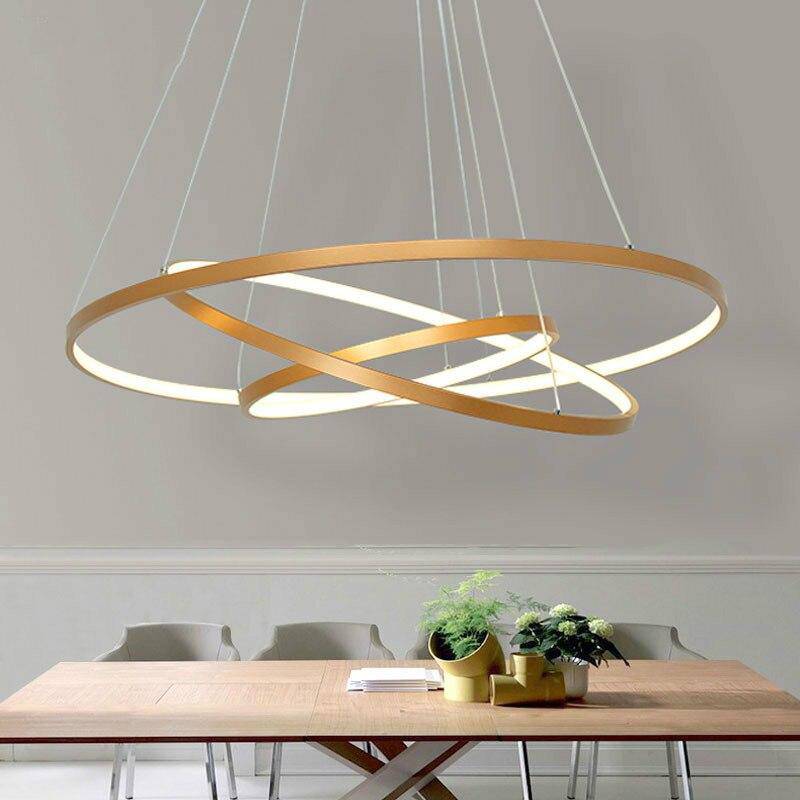 Chandelier LED Rings in Modern Design | Narexa