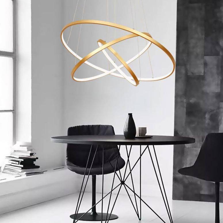 Chandelier LED Rings in Modern Design | Narexa