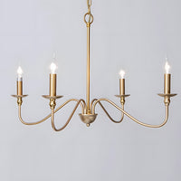 Chandelier Modern Iron Adjustable Height | Zinora