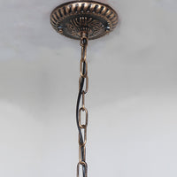 Chandelier Vintage Bronze Iron Dining Pendant | Curvani