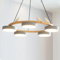 Chandelier Wood Frame in Modern Style | Sienaro