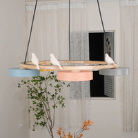 Chandelier Wood Frame in Modern Style | Sienaro