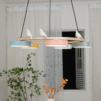 Chandelier Wood Frame in Modern Style | Sienaro