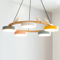Chandelier Wood Frame in Modern Style | Sienaro