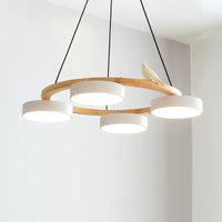 Chandelier Wood Frame in Modern Style | Sienaro