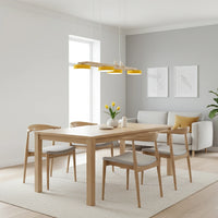 Chandelier Wooden Frame Modern Style | Sienlor
