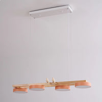 Chandelier Wooden Frame Modern Style | Sienlor