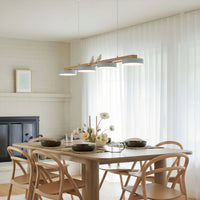Chandelier Wooden Frame Modern Style | Sienlor