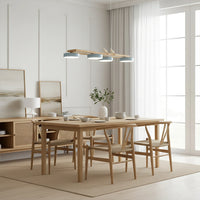 Chandelier Wooden Frame Modern Style | Sienlor