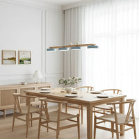 Chandelier Wooden Frame Modern Style | Sienlor