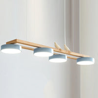 Chandelier Wooden Frame Modern Style | Sienlor
