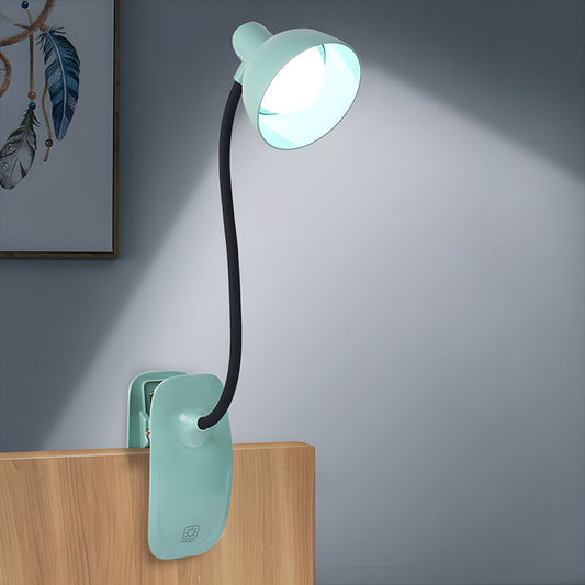 Clamp Lamp with LED Flexible Gooseneck Modern Design | Orenia