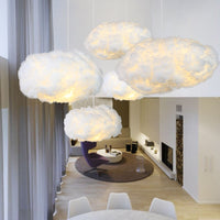 Cloud Ceiling Light with Soft Fabric Floating Design | Zareli