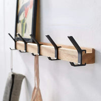 Coat Rack Nordic Design Movable Hooks | Miravo