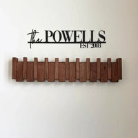 Coat Rack Piano Inspired Wall Organizer Modern Design | Toravi