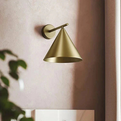Cone Metal Wall Light Outdoor Modern Design | Raylix