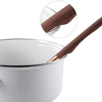 Cooking Set Silicone Utensils 10 Pieces Wood Look Modern | Silano