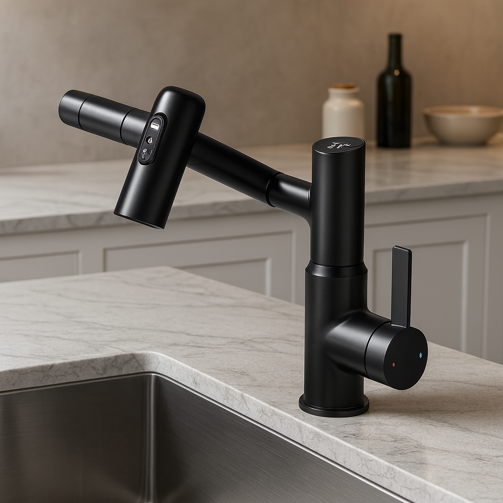 Crane LED Mixer Modern Design | Lusviro