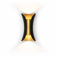 Curved LED Wall Light Outdoor | Noxela